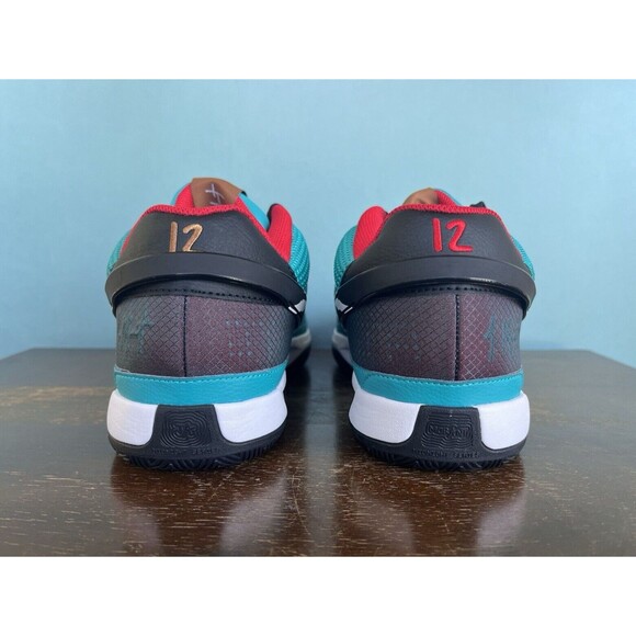 Nike Ja 1 "Scratch" Teal Basketball Shoes Men's Size 13 FD6565-400 - Picture 9 of 11